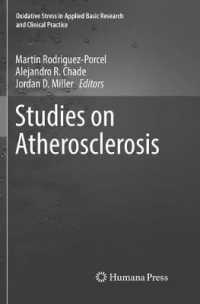 Studies on Atherosclerosis (Oxidative Stress in Applied Basic Research and Clinical Practice)