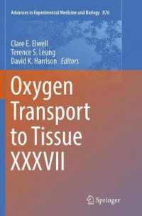 Oxygen Transport to Tissue XXXVII (Advances in Experimental Medicine and Biology)