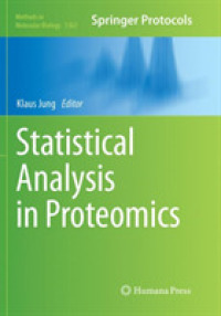 Statistical Analysis in Proteomics (Methods in Molecular Biology)