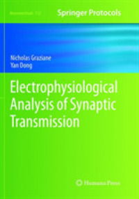 Electrophysiological Analysis of Synaptic Transmission (Neuromethods)