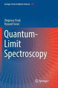 Quantum-Limit Spectroscopy (Springer Series in Optical Sciences)