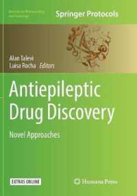 Antiepileptic Drug Discovery : Novel Approaches (Methods in Pharmacology and Toxicology)
