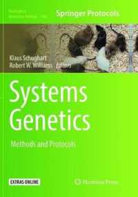 Systems Genetics : Methods and Protocols (Methods in Molecular Biology)