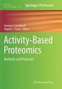 Activity-Based Proteomics : Methods and Protocols (Methods in Molecular Biology)
