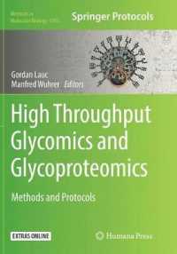 High-Throughput Glycomics and Glycoproteomics : Methods and Protocols (Methods in Molecular Biology)