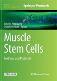 Muscle Stem Cells : Methods and Protocols (Methods in Molecular Biology)