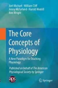 The Core Concepts of Physiology : A New Paradigm for Teaching Physiology