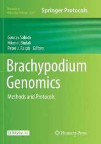 Brachypodium Genomics : Methods and Protocols (Methods in Molecular Biology)