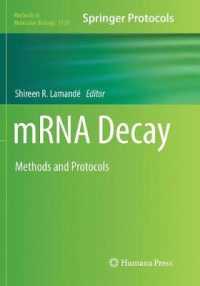 mRNA Decay : Methods and Protocols (Methods in Molecular Biology)