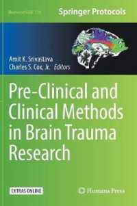 Pre-Clinical and Clinical Methods in Brain Trauma Research (Neuromethods)