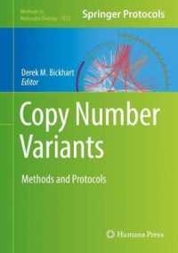 Copy Number Variants : Methods and Protocols (Methods in Molecular Biology)