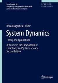 複雑性・システム科学百科事典（第２版）：システム動態の理論と応用<br>System Dynamics : Theory and Applications (System Dynamics)
