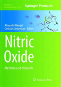 Nitric Oxide : Methods and Protocols (Methods in Molecular Biology)