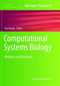 Computational Systems Biology : Methods and Protocols (Methods in Molecular Biology)