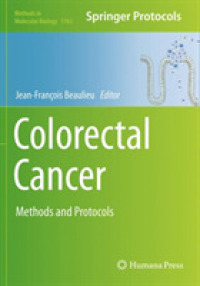 Colorectal Cancer : Methods and Protocols (Methods in Molecular Biology)