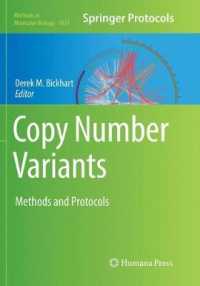 Copy Number Variants : Methods and Protocols (Methods in Molecular Biology)