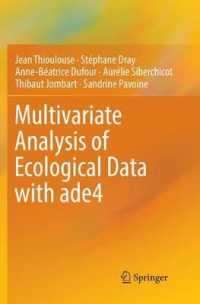 Multivariate Analysis of Ecological Data with ade4