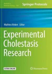 Experimental Cholestasis Research (Methods in Molecular Biology)