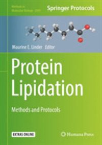 Protein Lipidation : Methods and Protocols (Methods in Molecular Biology)