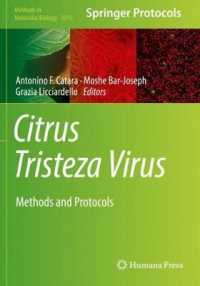 Citrus Tristeza Virus : Methods and Protocols (Methods in Molecular Biology)
