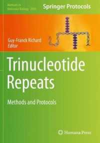 Trinucleotide Repeats : Methods and Protocols (Methods in Molecular Biology)