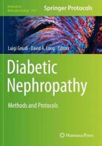 Diabetic Nephropathy : Methods and Protocols (Methods in Molecular Biology)