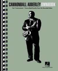 Cannonball Adderley - Omnibook : For C Instruments
