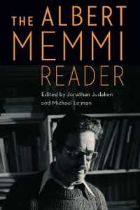 The Albert Memmi Reader (France Overseas: Studies in Empire and Decolonization)