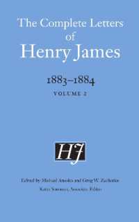 The Complete Letters of Henry James, 1883-1884 : Volume 2 (The Complete Letters of Henry James)