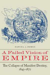 A Failed Vision of Empire : The Collapse of Manifest Destiny, 1845-1872