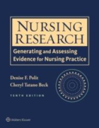 Nursing Research : Generating and Assessing Evidence for Nursing Practice