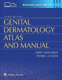 生殖器皮膚科アトラス（第３版）<br>Genital Dermatology Atlas and Manual -- Hardback （3 ed）