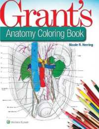 グラント解剖学ぬり絵帳<br>Grant's Anatomy Coloring Book