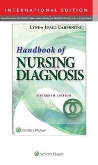 Handbook of Nursing Diagnosis : Application to Clinical Practice -- Paperback / softback