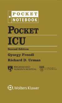 ポケットICU（第２版）<br>Pocket ICU (Pocket Notebook Series) -- Loose-leaf （2 ed）