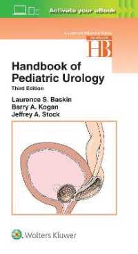 小児泌尿器科学ハンドブック（第３版）<br>Handbook of Pediatric Urology (Lippincott Williams and Wilkins Handbook Series) （3RD）