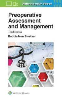 術前診断・管理（第３版）<br>Preoperative Assessment and Management （3RD）