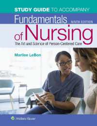 Study Guide for Fundamentals of Nursing : The Art and Science of Person-Centered Care