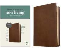 NLT Large Print Thinline Reference Bible, Filament Enabled Edition (Red Letter, Leatherlike, Rustic Brown) （Large Print）