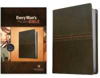 NLT Every Man's Bible, LeatherLike, East-West Grey