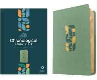 NLT One Year Chronological Study Bible (Leatherlike, Sage Green Mosaic)