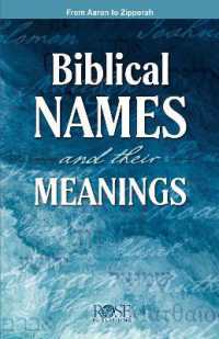 Biblical Names and Their Meanings : From Aaron to Zipporah