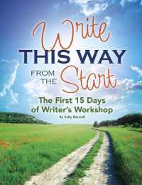 Write This Way from the Start : The First 15 Days of Writer's Workshop (Maupin House)