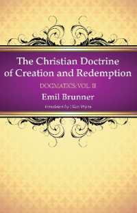 The Christian Doctrine of Creation and Redemption