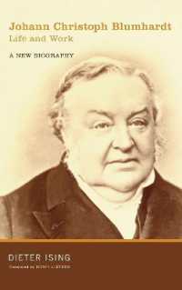 Johann Christoph Blumhardt, Life and Work : A New Biography
