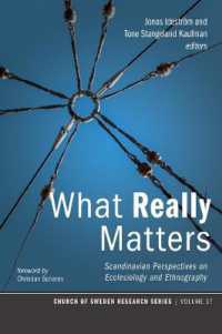 What Really Matters : Scandinavian Perspectives on Ecclesiology and Ethnography (Church of Sweden Research)