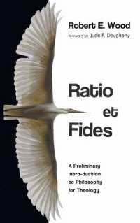 Ratio Et Fides : A Preliminary Intro-Duction to Philosophy for Theology