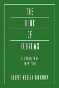 The Book of Hebrews : Its Challenge from Zion