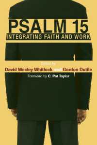Psalm 15 : Integrating Faith and Work