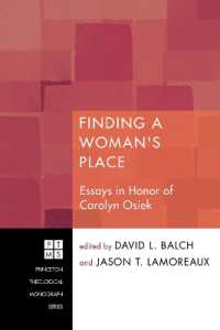 Finding a Woman's Place (Princeton Theological Monograph)